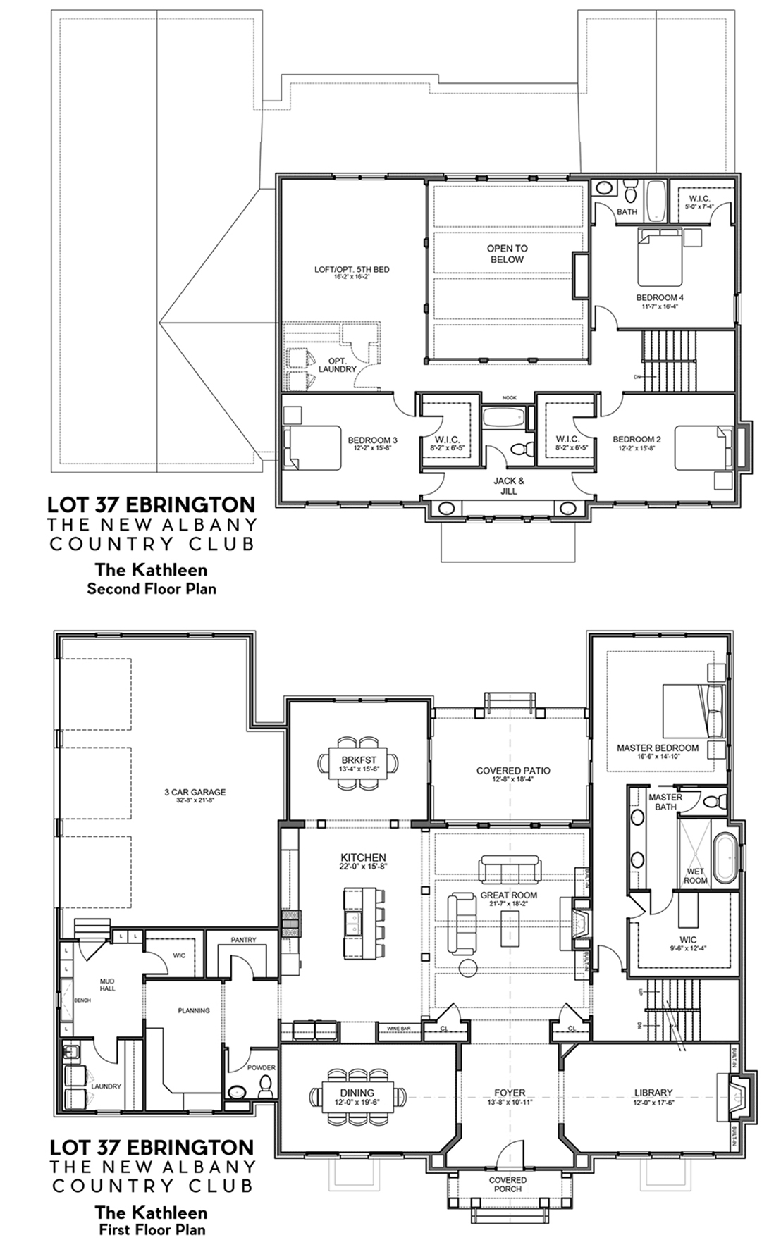 Review The Kathleen First Floor Master Suite Floorplans